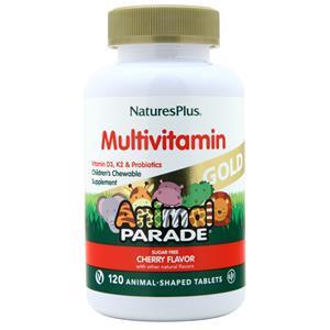 Nature's Plus Animal Parade Gold Children's Chewable Multi Cherry 120 tabs