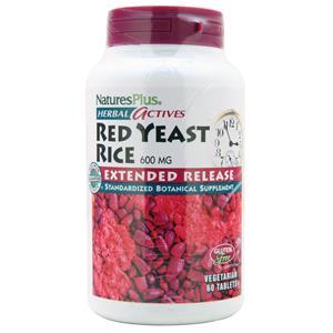 Nature's Plus Herbal Actives Red Yeast Rice (600mg)  60 tabs