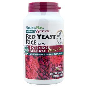Nature's Plus Herbal Actives Red Yeast Rice (600mg) Mini-Tabs 120 tabs
