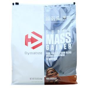 Dymatize Nutrition Super Mass Gainer Rich Chocolate 12 lbs