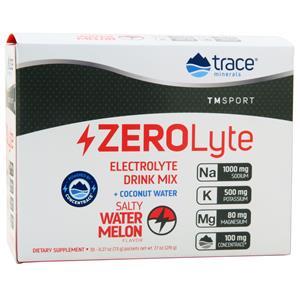 Trace ZEROLyte Electrolyte Drink Mix Salty Watermelon BEST BY 10/25 30 pckts