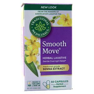 Traditional Medicinals Smooth Move Herbal Laxative  50 caps