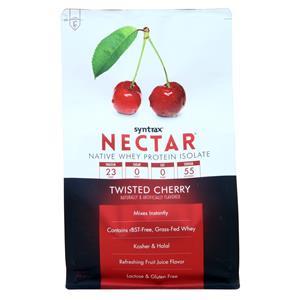Syntrax Nectar Native Whey Protein Isolate Twisted Cherry 2 lbs