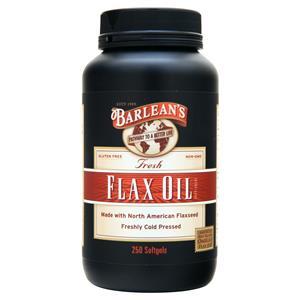 Barlean's Fresh Flax Oil  250 sgels