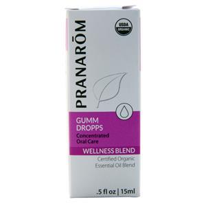 Pranarom Gumm Dropps - Certified Organic Essential Oil Blend  15 mL