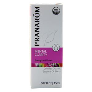 Pranarom Mental Clarity - Certified Organic Essential Oil  15 mL