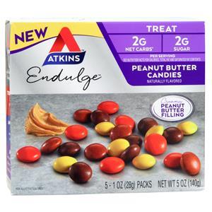 Atkins Endulge Candy Peanut Butter Candies 5 pckts