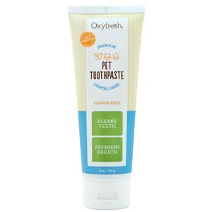 Oxyfresh Pet Toothpaste Flavor Free 4 oz