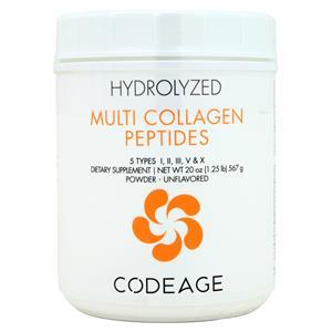 Codeage Hydrolyzed Multi Collagen Peptides Powder Unflavored 567 grams