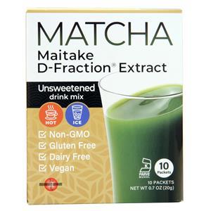 Mushroom Wisdom MATCHA Maitake D-Fraction Extract  10 pckts