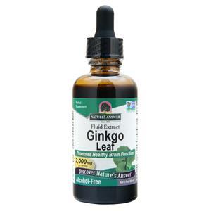 Nature's Answer Ginkgo Leaf (Alcohol Free)  2 fl.oz