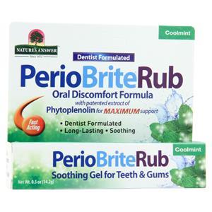 Nature's Answer PerioBriteRub Coolmint 0.5 oz