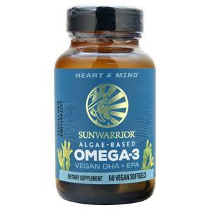 SunWarrior Algae-Based Omega-3 Vegan DHA + EPA  60 sgels