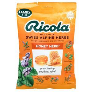 Ricola Cough Drops Honey Herb 45 drops
