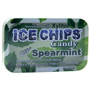 Ice Chips Candy Ice Chips Xylitol Candy Real Spearmint 1.76 oz