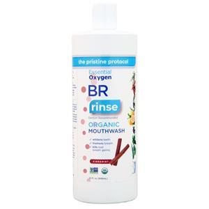 Essential Oxygen BR Organic Mouthwash (Brushing Rinse) Cinnamint 32 fl.oz