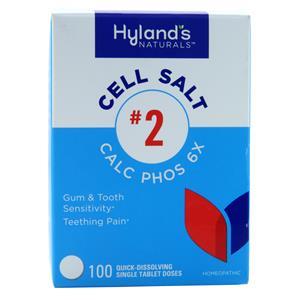 Hylands Homeopathic Cell Salt #2 Calc Phos 6X  100 tabs