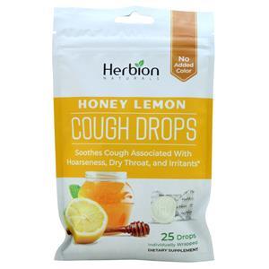 Herbion Cough Drops Honey Lemon 25 drops