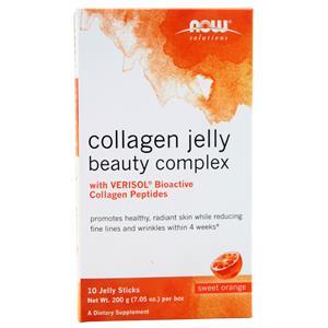 Now Collagen Jelly Beauty Complex Sweet Orange 10 count