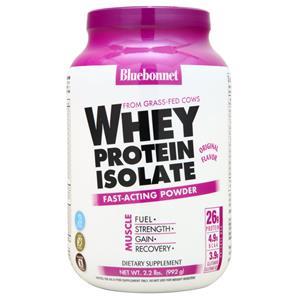 Bluebonnet Whey Protein Isolate Original 2.2 lbs
