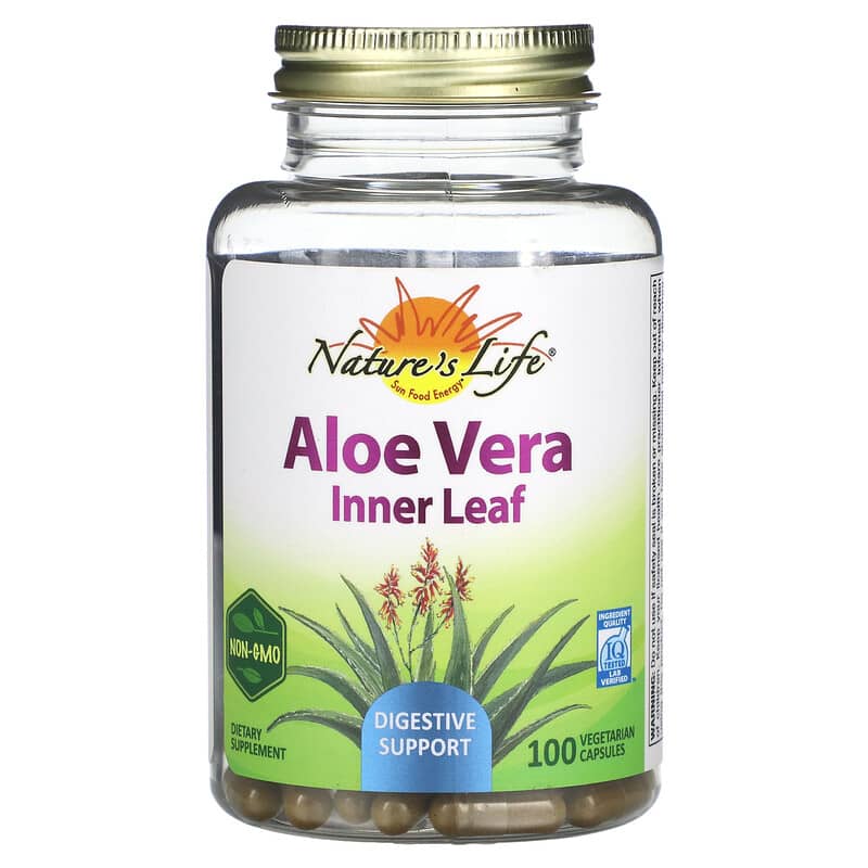 Nature's Life Aloe Vera Inner Leaf  100 vcaps