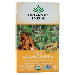 Organic India Tulsi Tea Ashwagandha 18 pckts