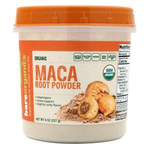 Bare Organics Organic Maca Root Powder  8 oz