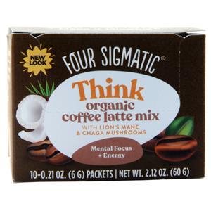 Four Sigmatic Organic Coffee Latte Mix Think 10 pckts