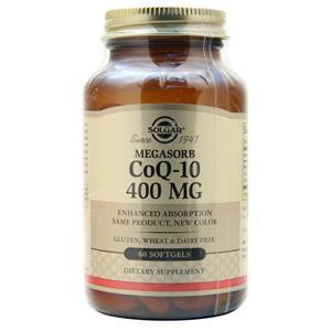 Solgar Megasorb CoQ-10 (400mg)  60 sgels