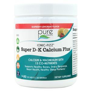 Pure Essence Ionic-Fizz Super D-K Calcium Plus Raspberry-Lemonade 420 grams