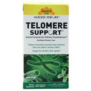 Country Life Ageless Theory - Telomere Support  60 vcaps