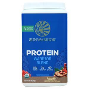 SunWarrior Warrior Blend - Plant Based Organic Protein Maple French Toast 750 grams