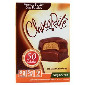 HealthSmart Foods Choco Rite Candy Peanut Butter Cup Patties 9 count