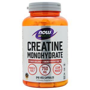 Now Creatine Monohydrate (750mg)  240 vcaps