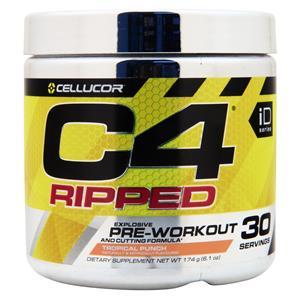 Cellucor C4 Ripped Pre-Workout - ID Series Tropical Punch 174 grams