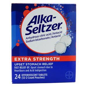 Alka-Seltzer Alka-Seltzer Extra Strength Upset Stomach Relief  24 tabs