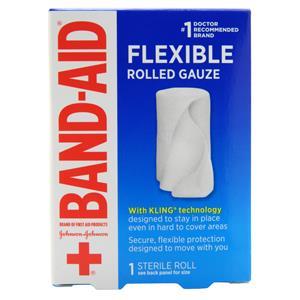 Band-Aid Flexible Rolled Gauze 2 in x 90 in (2 in x 2.5 yds) 1 count