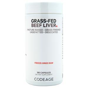 Codeage Grass-Fed Beef Liver  180 caps