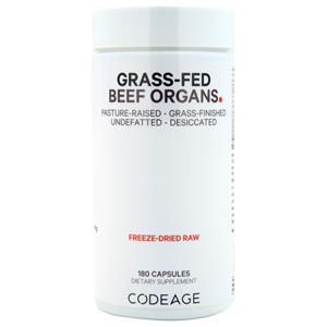 Codeage Grass-Fed Beef Organs  180 caps