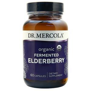 Dr. Mercola Organic Fermented Elderberry  60 caps