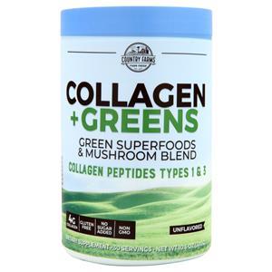 Country Farms Collagen + Greens Unflavored 300 grams