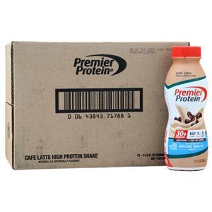 Premier Nutrition Premier Protein High Protein Shake RTD Cafe Latte 12 bttls