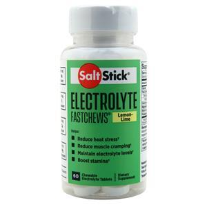 Saltstick Electrolyte FastChews Lemon-Lime 60 tabs