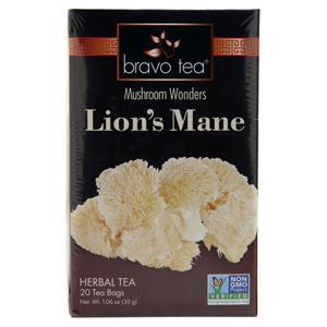 Bravo Tea Mushroom Wonders - Lion's Mane Herbal Tea  20 pckts