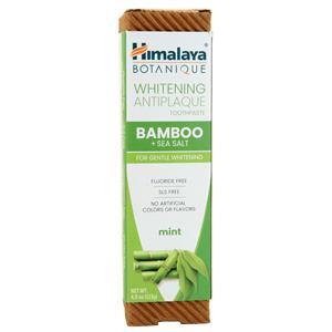 Himalaya Botanique - Whitening Antiplaque Toothpaste Bamboo + Sea Salt 4 oz