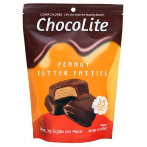 HealthSmart Foods ChocoLite Peanut Butter Patties EXPIRES 11/25 7 count