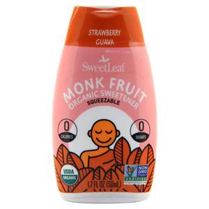 Sweetleaf Liquid Monk Fruit Sweetener Drops - Organic Strawberry Guava 1.7 fl.oz