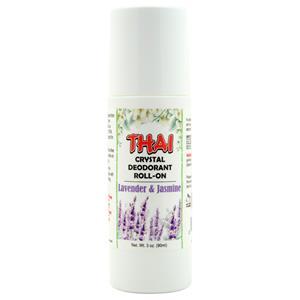 Deodorant Stones of America Thai Crystal Deodorant Roll-On Lavender & Jasmine 3 oz