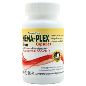 Nature's Plus Hema-Plex Capsules  60 vcaps
