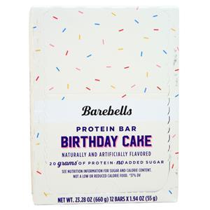 Barebells Protein Bar Birthday Cake 12 bars